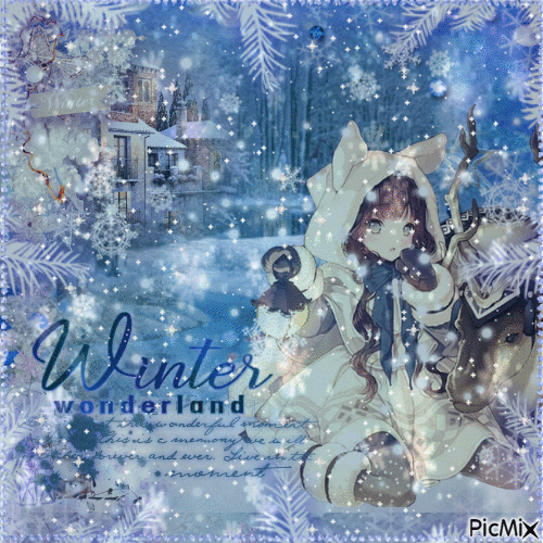 Winter ❄️ elizamio - Gratis geanimeerde GIF