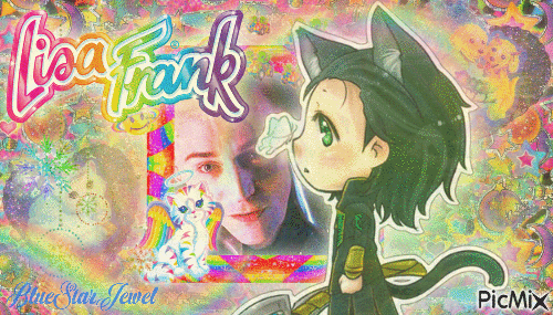 Lisa Frank Loki - Gratis animerad GIF