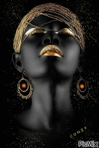 Negro y dorado - Ilmainen animoitu GIF