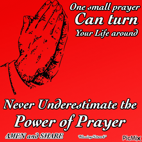 Power of Prayer - Nemokamas animacinis gif