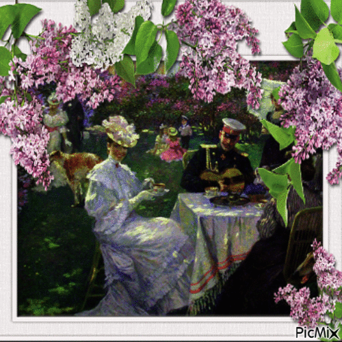 GREAT BRITISH TEA PARTY - Free animated GIF