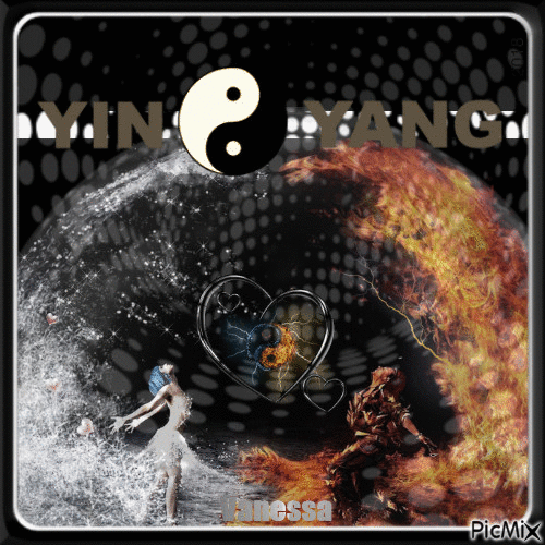 "Yin & Yang" - CONCOURS - Darmowy animowany GIF