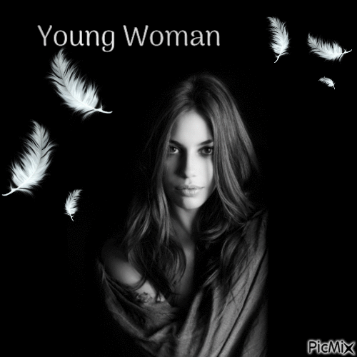 Young Woman - Zdarma animovaný GIF