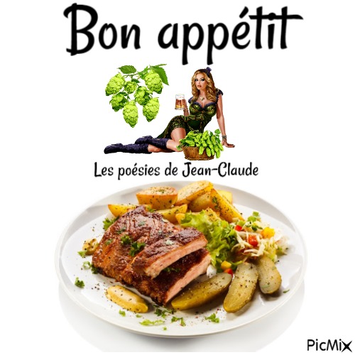 Bon appétit - gratis png