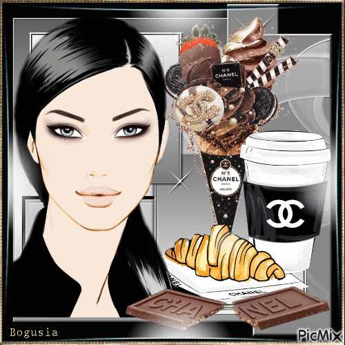 Chanel { Ice Cream & Chocolate & Shake }