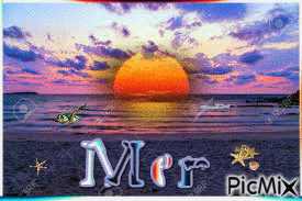 la mer - GIF animado grátis