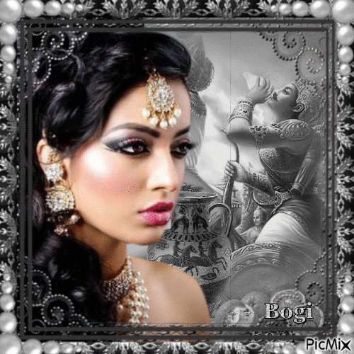 Hindu beauty... - Animovaný GIF zadarmo