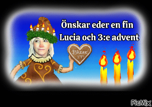 Advent/Lucia 2020 - Bezmaksas animēts GIF