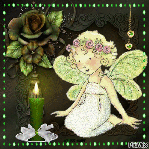 Girl-fairy - Animovaný GIF zadarmo