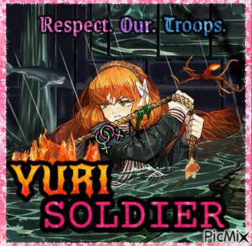 ishmael the yuri soldier - 無料のアニメーション GIF