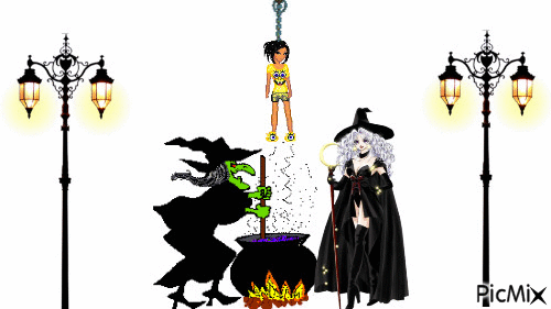les sorcières - 無料のアニメーション GIF