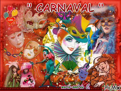 " Carnaval " - GIF animé gratuit