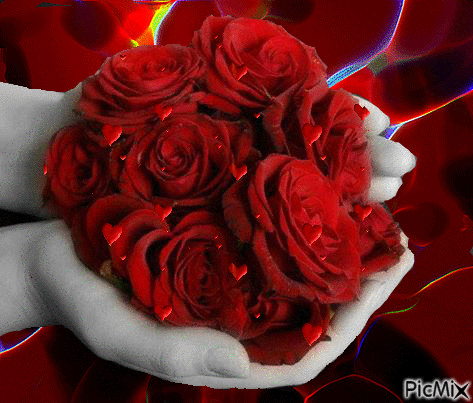 trandafiri - Gratis animeret GIF