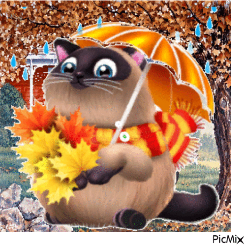 autumn - GIF animate gratis
