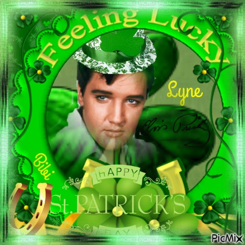 Happy Saint Patrick's Day Lyne - PNG gratuit