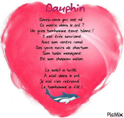 Dauphin - GIF animasi gratis