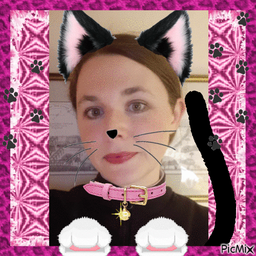 Kitty Self Portrait Costume - Darmowy animowany GIF