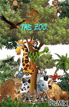 The zoo - GIF animé gratuit