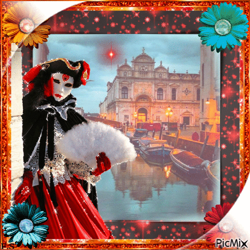 Carnaval de Venise - Besplatni animirani GIF