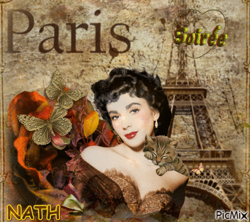 RETRO PARIS - 免费动画 GIF