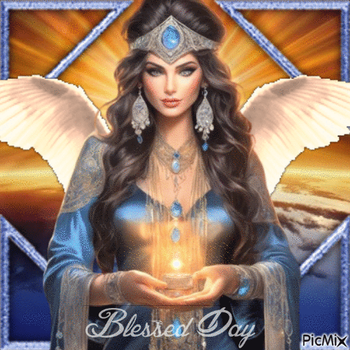 Blessed Day - Бесплатный анимированный гифка