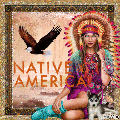 Native American - Zdarma animovaný GIF