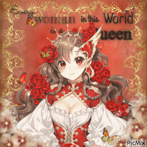 ✶ Every Woman in this World is a Queen {by Merishy} ✶ - Gratis animerad GIF