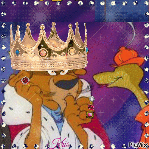 Prince Jean qui suce son pouce, et Triste Sire - Animovaný GIF zadarmo