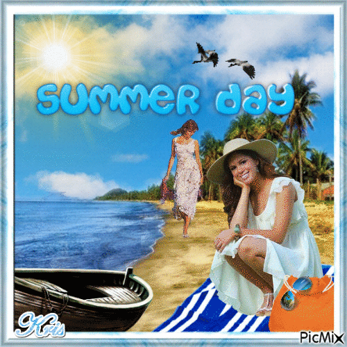 summer 🌹🌼 - GIF animasi gratis