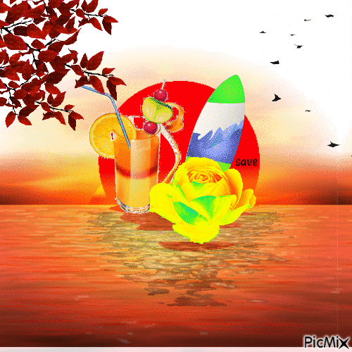 jugo de naranja - 無料のアニメーション GIF