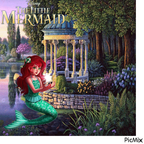 Mermaid - GIF animasi gratis