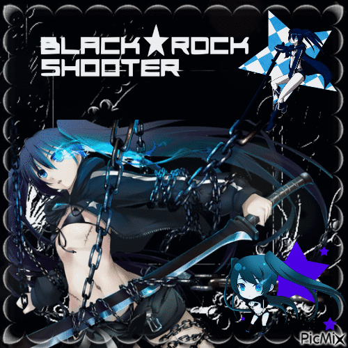 Black roch shooter - GIF animate gratis