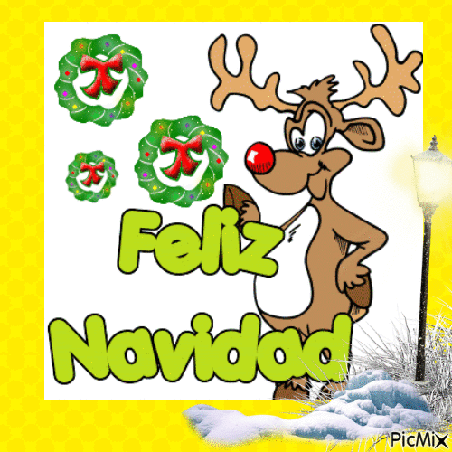Feliz navidad - Darmowy animowany GIF