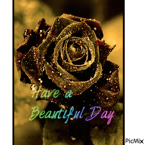 Have a beautiful day - GIF animate gratis