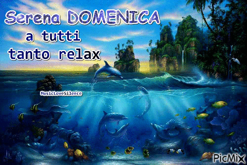 buona domenica relax - Бесплатный анимированный гифка