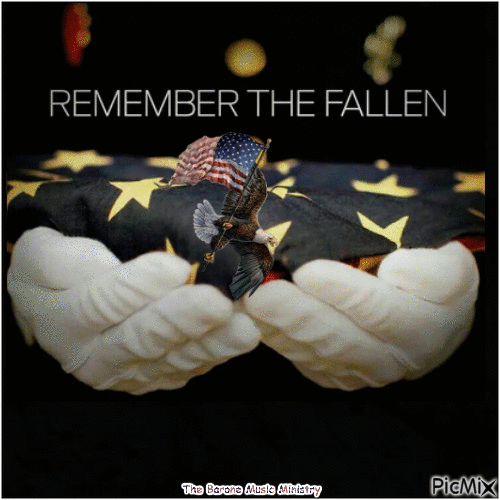 Remember The Fallen - Бесплатный анимированный гифка