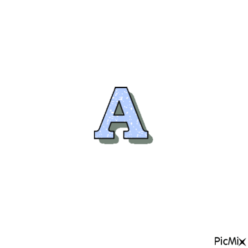 А буква - Ücretsiz animasyonlu GIF