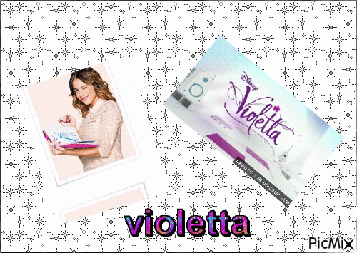 violetta - Бесплатный анимированный гифка