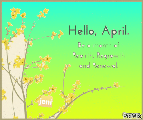 Welcome new month - Δωρεάν κινούμενο GIF