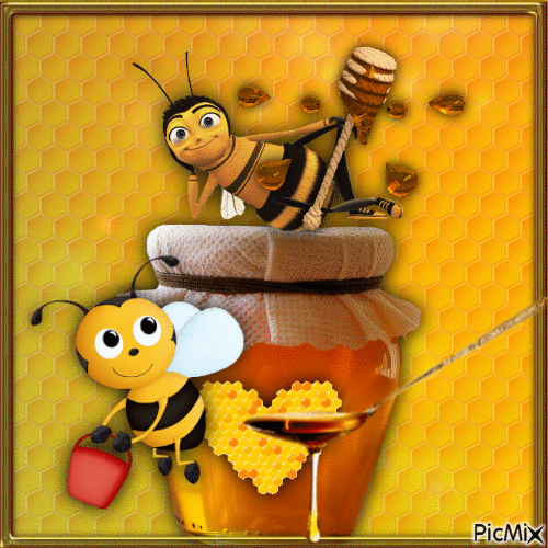 honey - GIF animado grátis