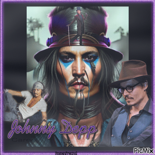 Johnny Depp - Gratis geanimeerde GIF