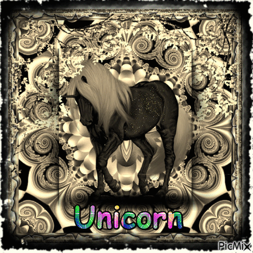 Unicorn - GIF animasi gratis