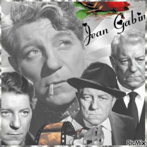 Jean Gabin - Gratis geanimeerde GIF