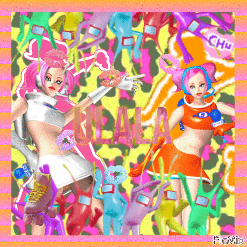 Ulala From Space Channel 5 - Free animated GIF