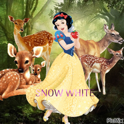 snow white - Animovaný GIF zadarmo