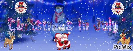 Christmas poster - 免费动画 GIF