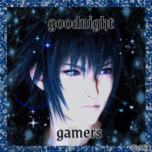 noodnight gamers noctis - Darmowy animowany GIF