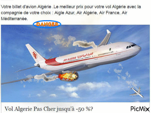 air algerie - Free animated GIF