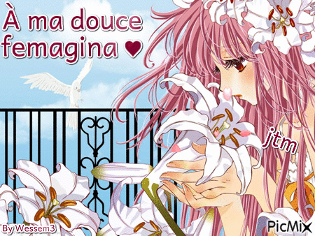 Pour femagina ♥ - Бесплатный анимированный гифка