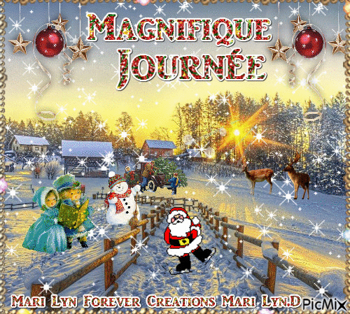 MAGNIFIQUE JOURNEE-MARY - Free animated GIF